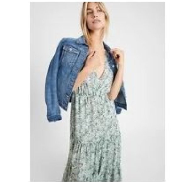 Banana Republic Floral Maxi Dress with Belt - Picture 4 of 16